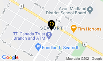 Wong's Grill in Huron East map