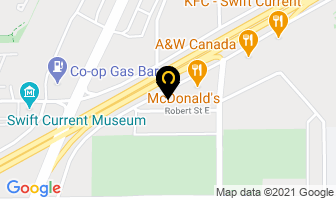 Wong's Kitchen in Swift Current map