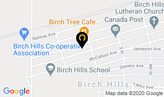 Wong's Restaurant in Birch Hills map