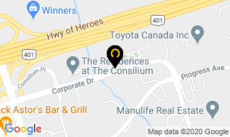 Wonimation in Orillia map