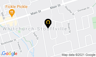 Wood Christine in Stouffville map