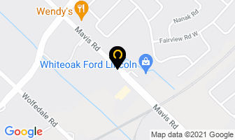 Wood G T in Mississauga map