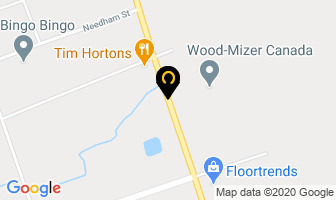 Wood-Mizer Canada Inc in Lindsay map