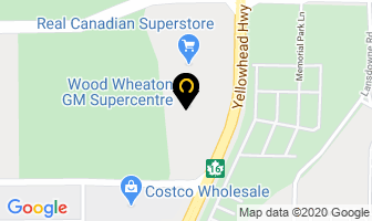 Wood Wheaton Supercentre in Prince George map