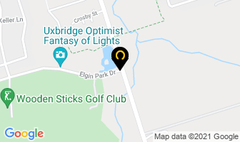 Wooden Sticks Golf Inc in Uxbridge map