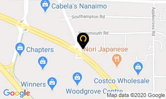 Woodgrove Chrysler in Nanaimo map