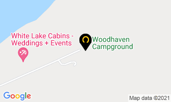 Woodhaven Campground in Agassiz map