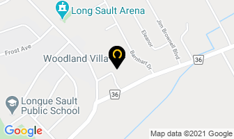 Woodland Villa in South Stormont map