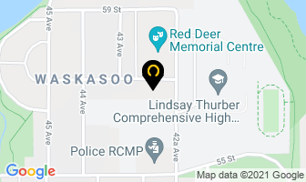 Woodlea Day Care in Red Deer map
