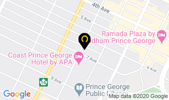 Woodpro Engineering Ltd in Prince George map