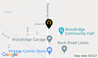 Woodridge Post Office in Woodridge map