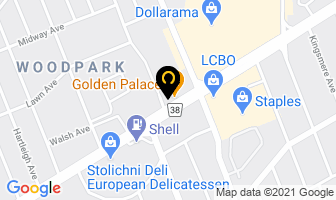Woodroffe Dental Care in Guelph map