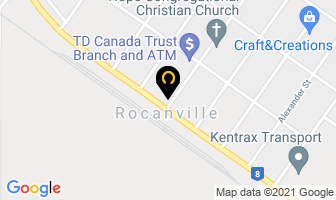 Woods Dale in Rocanville map