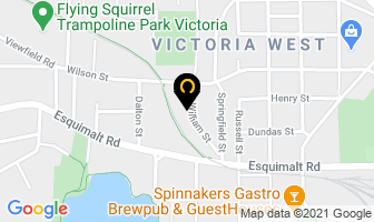 Woodshop 506 in Victoria map