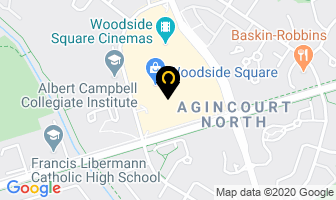 Woodside Cleaners in Orillia map