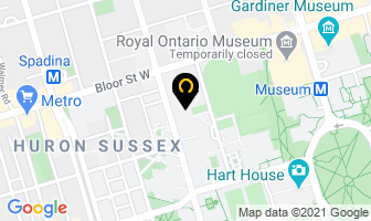 Woodsworth College in Orillia map