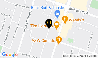 Woodview Children's Centre - Hamilton Programs Mountain Secondary Day Treatment in Hamilton map