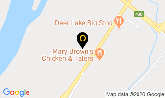Woodward Auto Sales in Deer Lake map