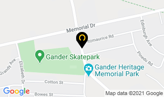 Woodwards Oil Ltd in Gander map