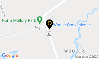 Wooler Convenience in Quinte West map