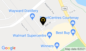 Worksafebc in Courtenay map