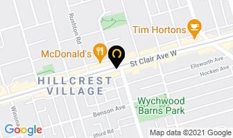 Worksite Bikes - Property Maintenance in Toronto map