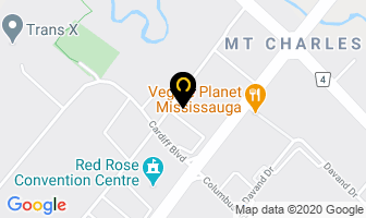 World Class Immigration in Mississauga map