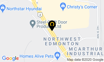World Health Edmonton in Edmonton map
