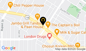 World Venture Communications in Vancouver map