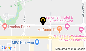 Worldpac Canada Inc in Kelowna map