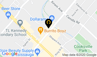 Wow Korean Restaurant in Mississauga map