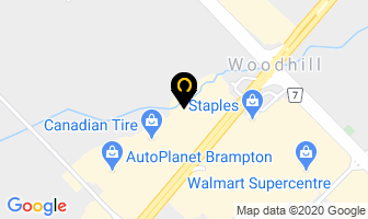 Wraps On The Go in Brampton map