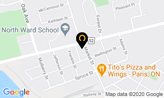 Wrightway Construction Ltd in Brantford map