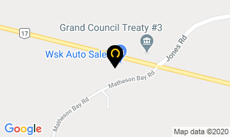 Wsk Auto Sales in Kenora map