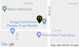 Wts Distribution Inc in Calgary map