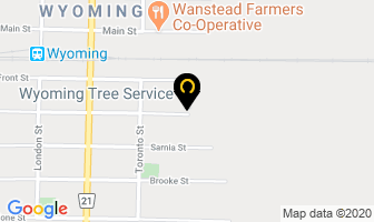 Wyoming Tree Service in Winnipeg map