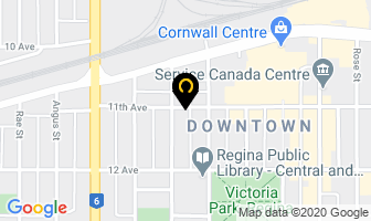 X-Ray Records in Regina map