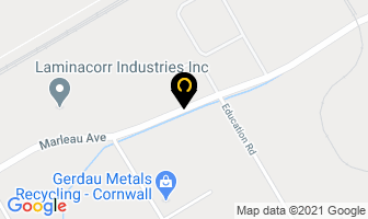 Xactics International (2001) Inc in Cornwall map