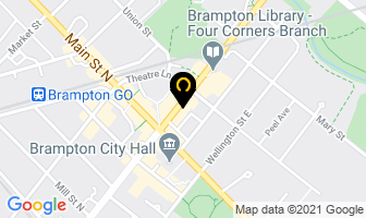 Xatchi Inc in Brampton map