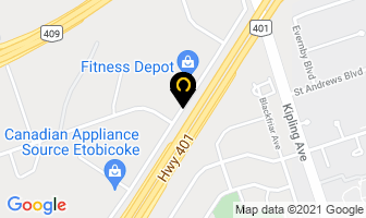Xceed Molecular Corp in Etobicoke map