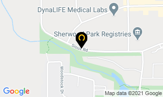 Xpert Movers in Sherwood Park map