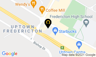 Xpert Office Products in Fredericton map