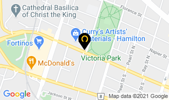Xpolice Traffic Ticket Services in Hamilton map