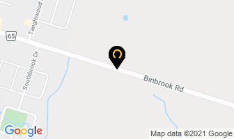 Y And R Trucking in Binbrook map