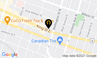 Ya Man Caribbean Cuisine in Hamilton map