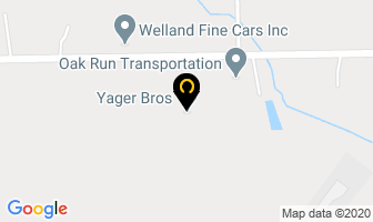 Yager Bros in Pelham map
