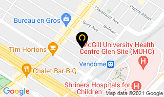 Yaldei Development Center in Montreal map