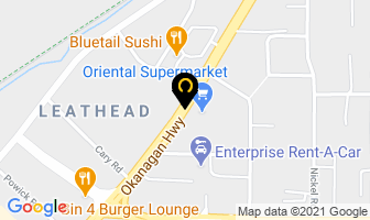 Yamato Dining in Kelowna map
