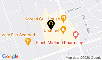 Yanixi in Orillia map