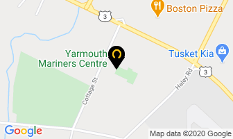 Yarmouth Mariners Centre in Yarmouth map